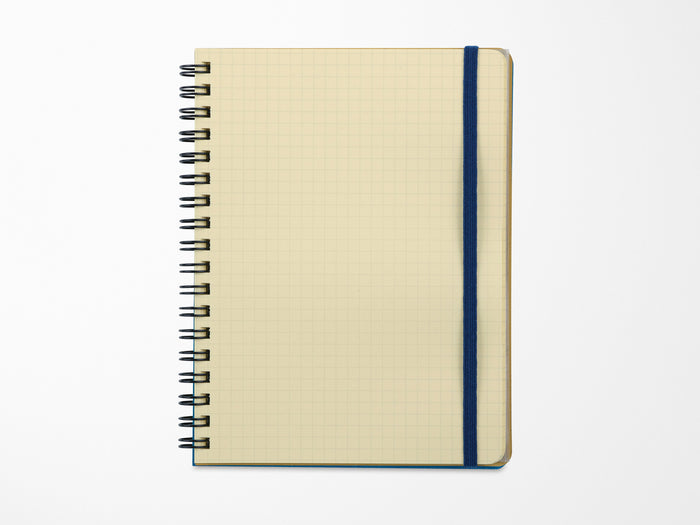 Rollbahn Cap-Martin Spiral Notebook Dark Blue