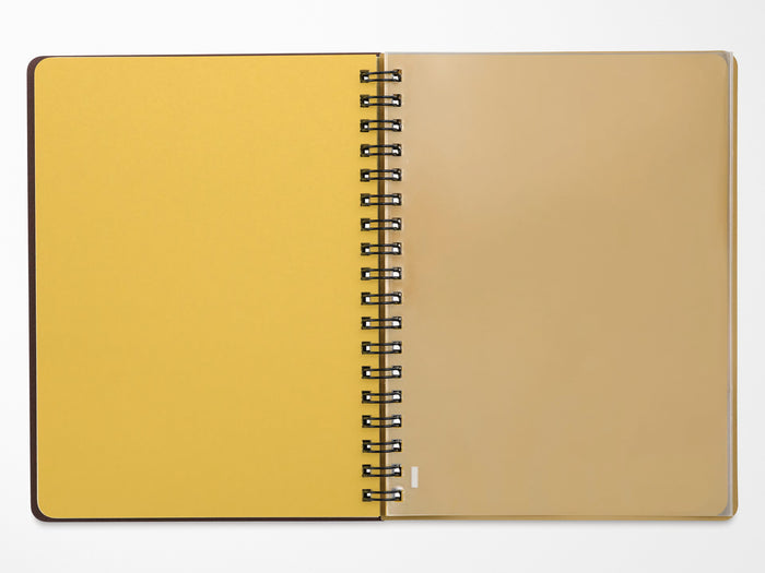 Rollbahn Cap-Martin Spiral Notebook Greige