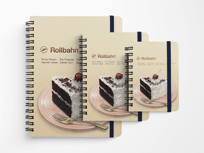 Rollbahn Devil's Food Cake Spiral Notebook