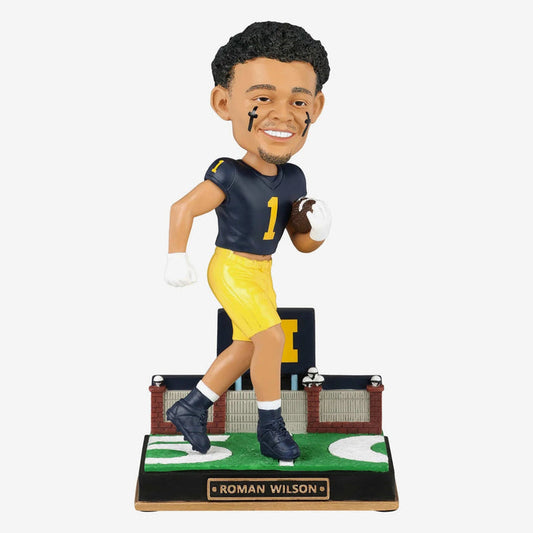 Roman Wilson Michigan Wolverines Gate Series NCAA College Bobblehead