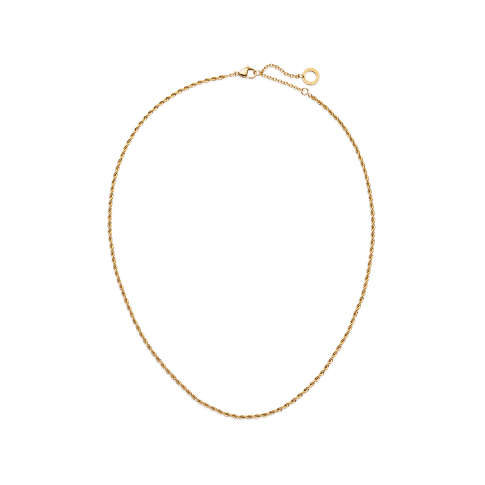 Rope Chain Halskette Gold