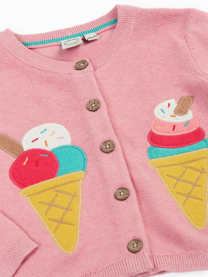 Rosa Applique Cardigan