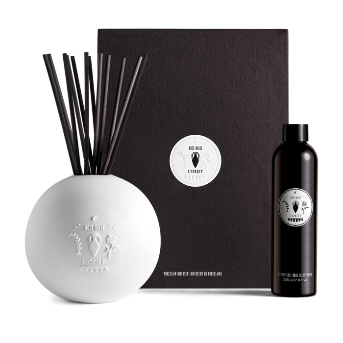 Rose Noire Porcelain Diffuser Set - L'OBJET