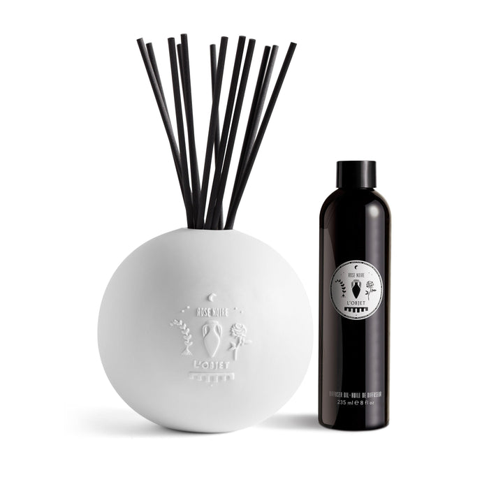 Rose Noire Porcelain Diffuser Set - L'OBJET