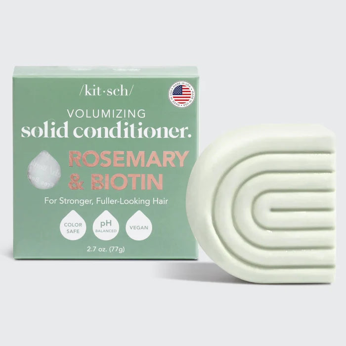 Rosemary & Biotin Volumizing Solid Conditioner - Molly + Kate