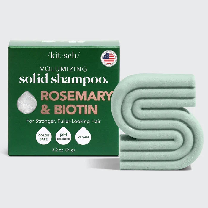 Rosemary & Biotin Volumizing Solid Shampoo - Molly + Kate