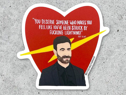 Roy Kent Lightning Sticker