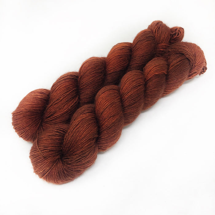 Rusted - wholesale- 70/30 merino silk single ply