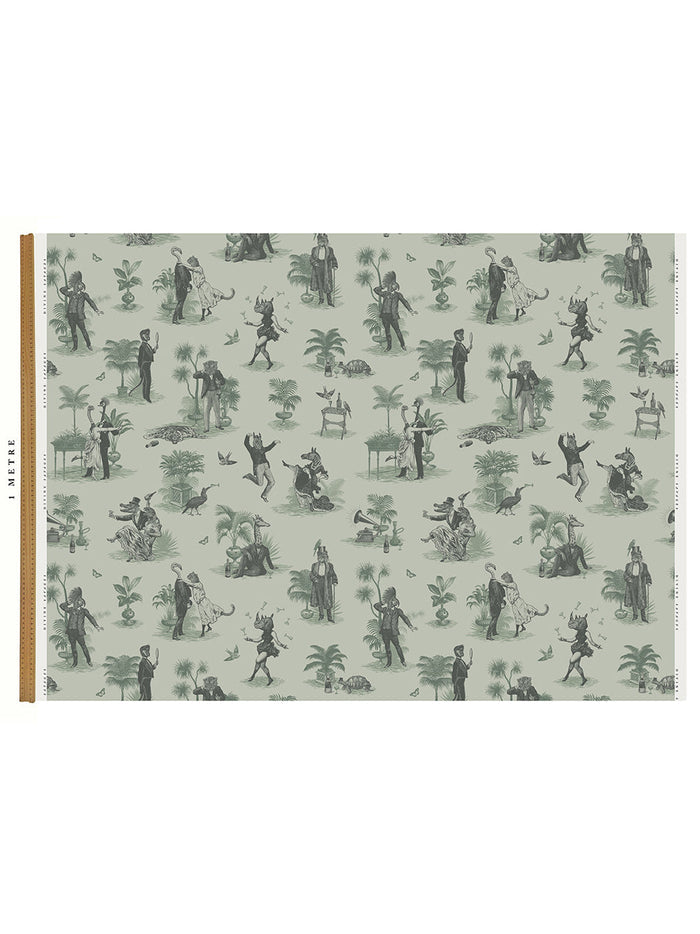 Safari Soirée 'Forest Mist' Recycled Velvet