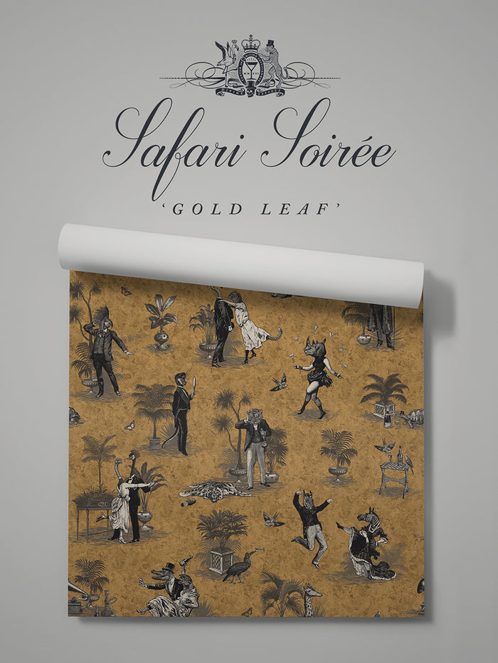 Safari Soiree Gold Leaf