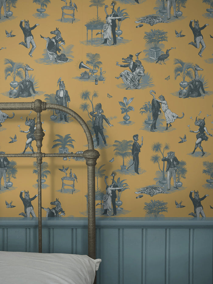 Safari Soiree Wallpaper Sample