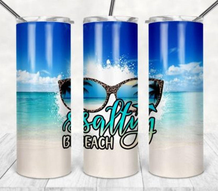 Salty Beach Stainless steel tumbler