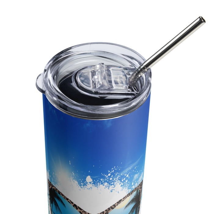 Salty Beach Stainless steel tumbler