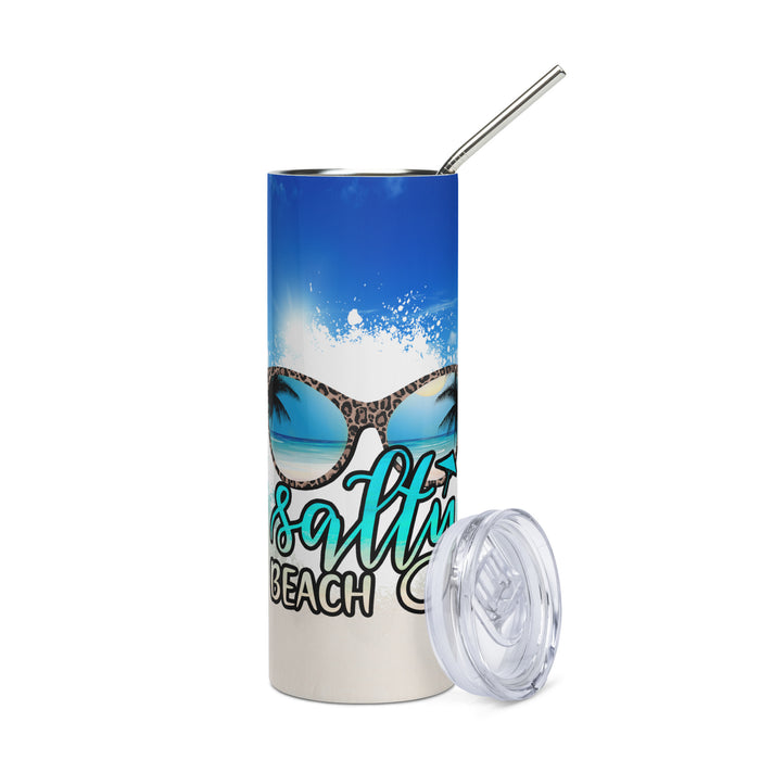 Salty Beach Stainless steel tumbler