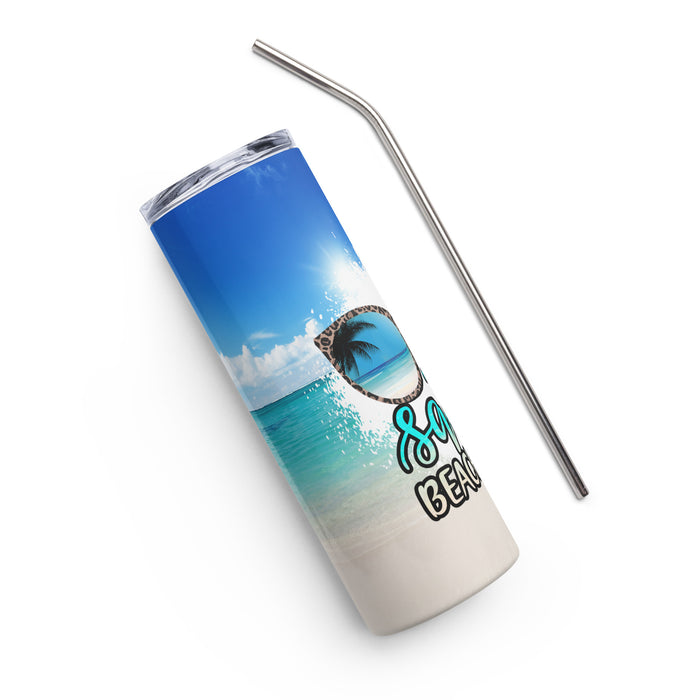 Salty Beach Stainless steel tumbler