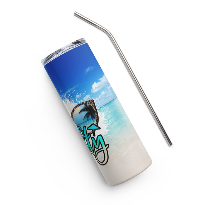 Salty Beach Stainless steel tumbler