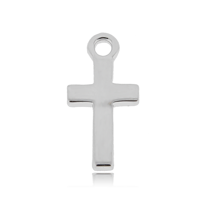 Sardonyx Stone Bracelet with Cross Sterling Silver Charm