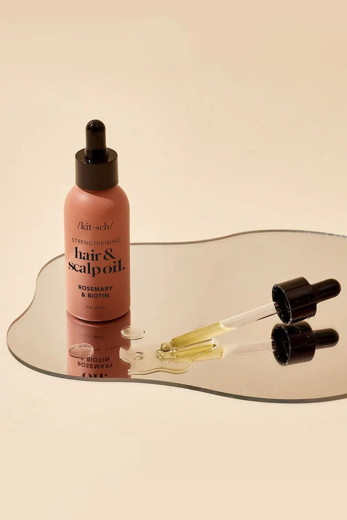 Scalp & Hair Oil with Rosemary & Biotin - Molly + Kate