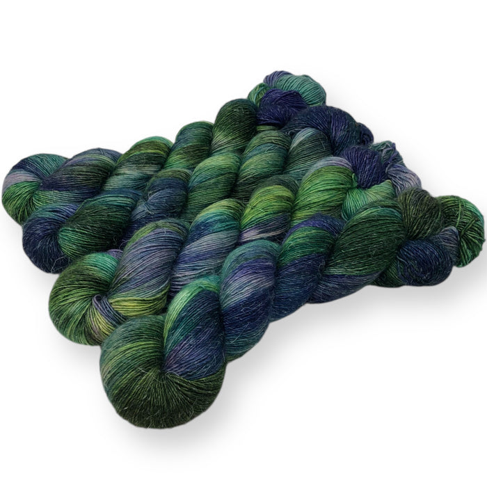 Sea Holly - Linen Merino Single Ply