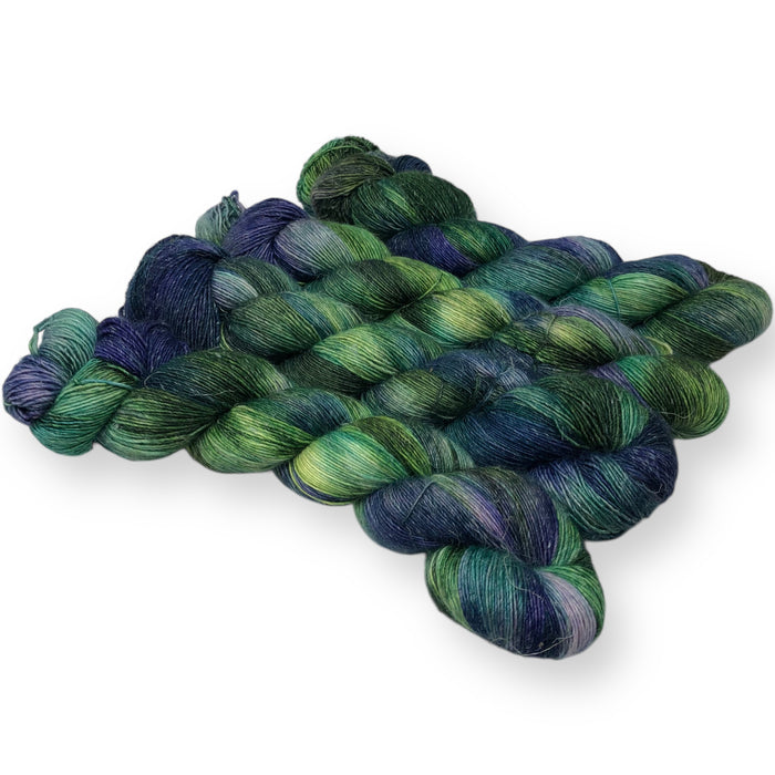Sea Holly - Linen Merino Single Ply