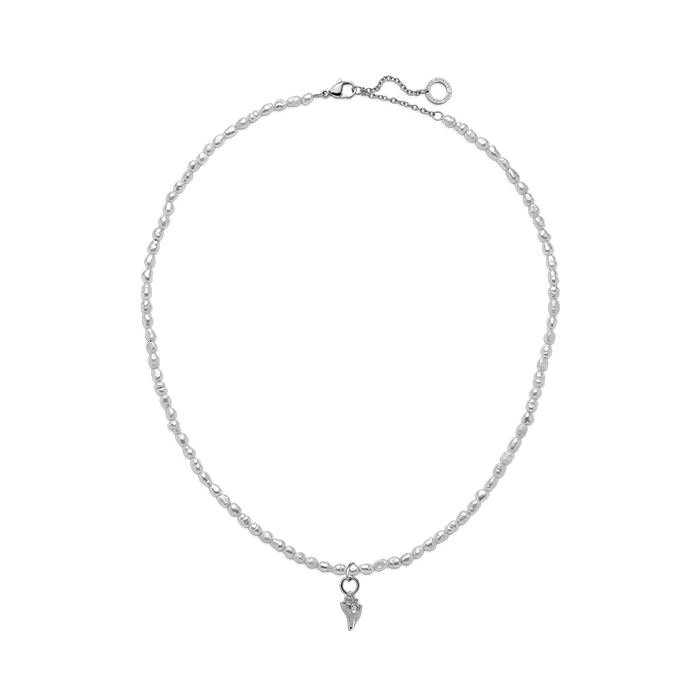 Sea Shell Charm Silber