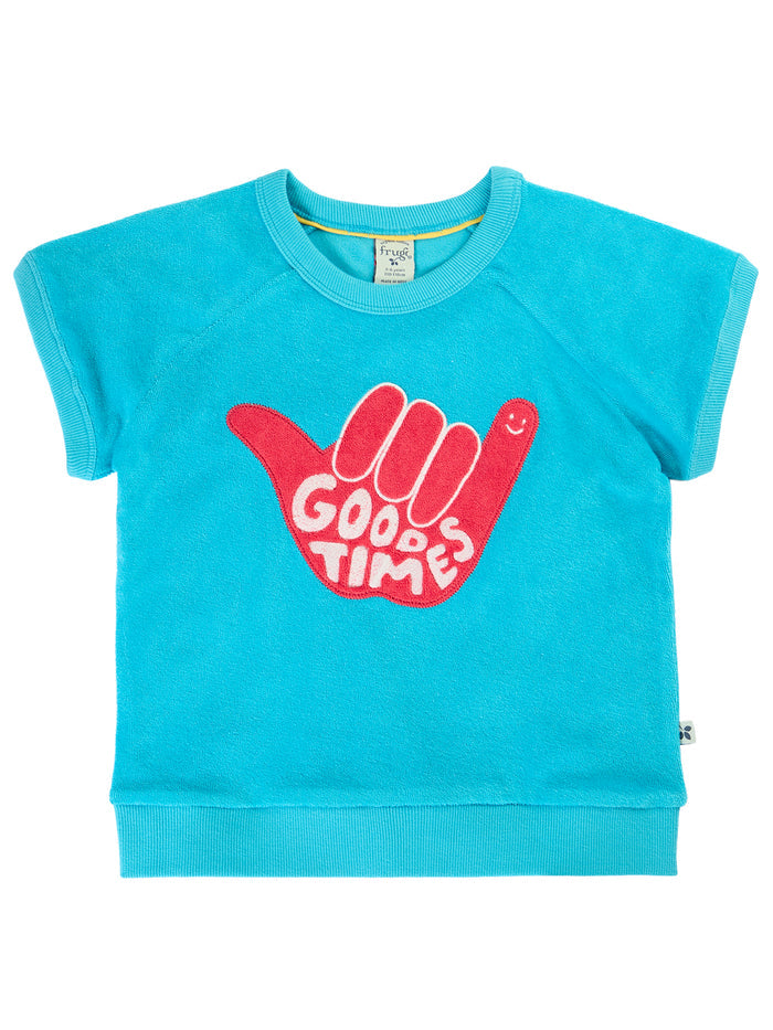 Seaside Towelling Sweatshirt