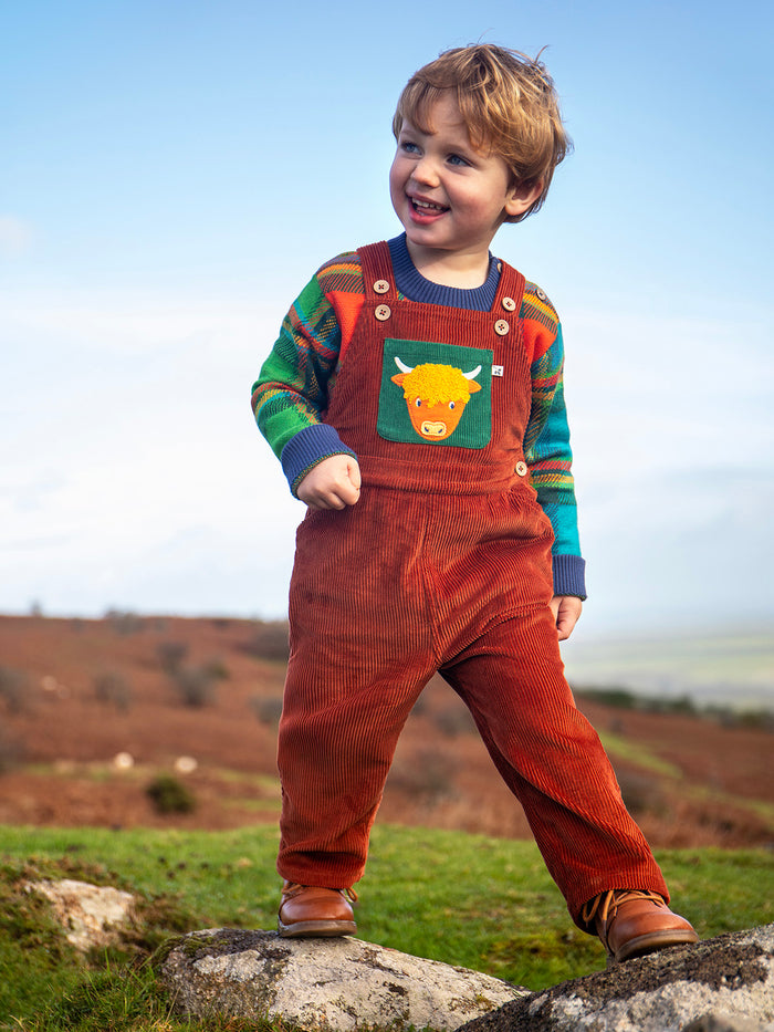 Sebby Cord Dungaree