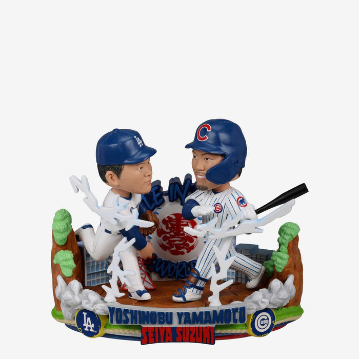 Seiya Suzuki Chicago Cubs 2025 Tokyo Series MLB Baseball Bobblehead