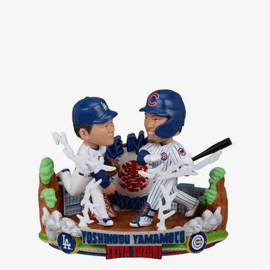 Seiya Suzuki Chicago Cubs 2025 Tokyo Series MLB Baseball Bobblehead