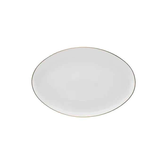 Service de table Karaca Esbelto pour 12 personnes, 56 pièces, New Generation Bone, or