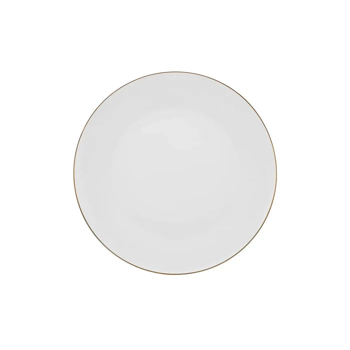 Service de table Karaca Esbelto pour 12 personnes, 56 pièces, New Generation Bone, or