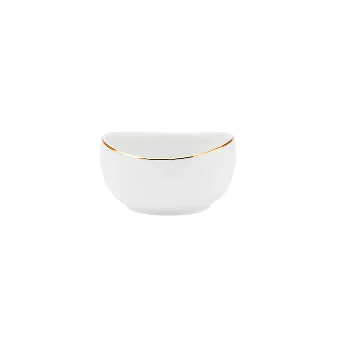 Service Petit Déjeuner Karaca Streamline Hole pour 6 personnes, 28 pièces, New Generation Bone, or