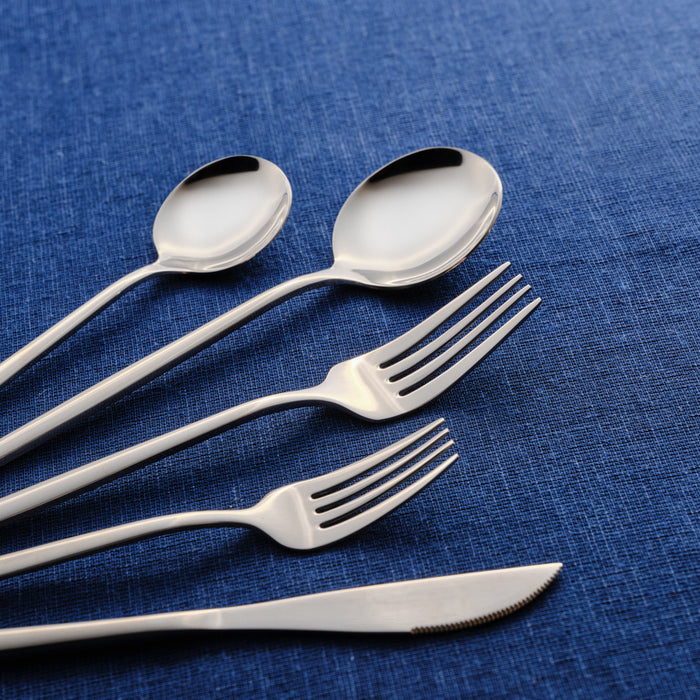Set de Couverts Karaca Orion Platin 30 Pièces Pour 6 Personnes