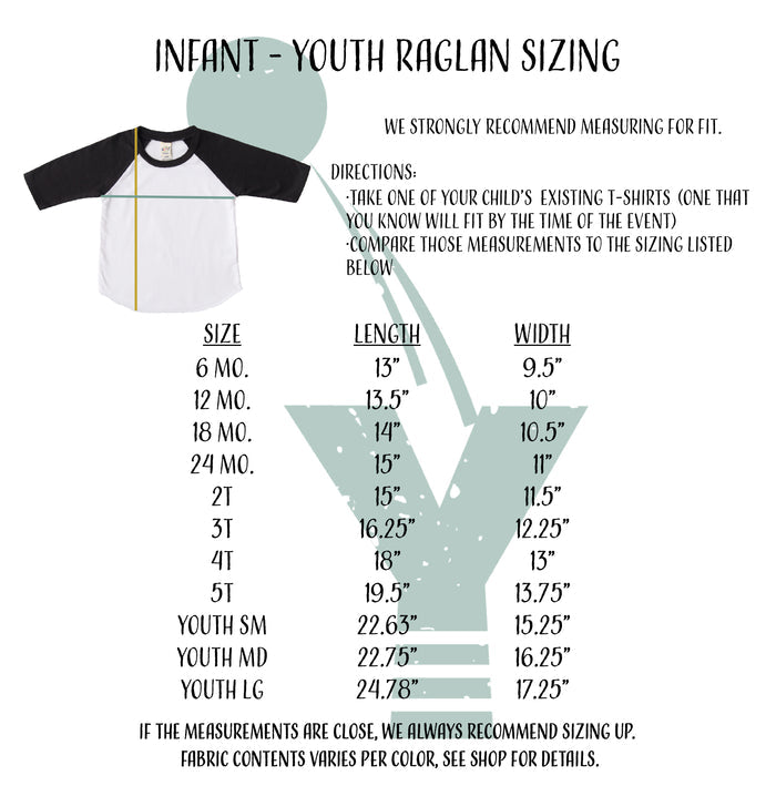 "Seven" 7th Birthday Baseball Raglan