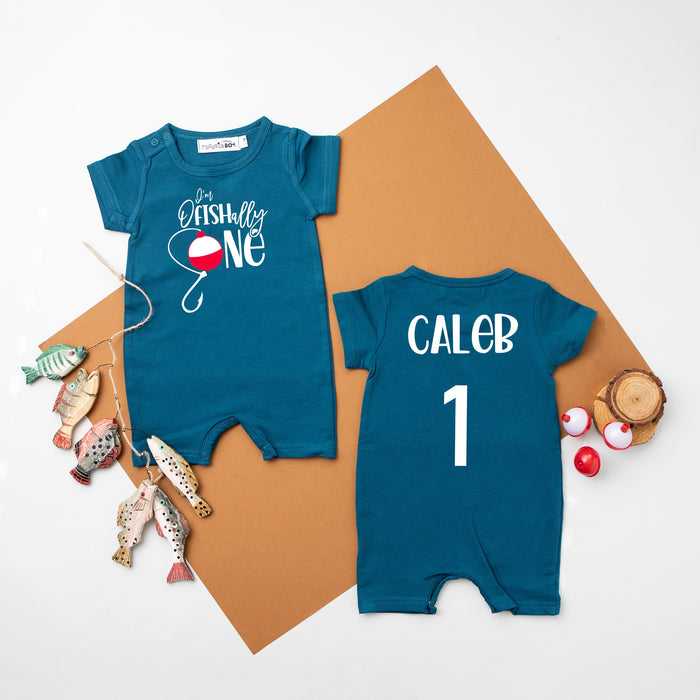 Shorts "Ofishally One" Slim Fit 1st Birthday Romper