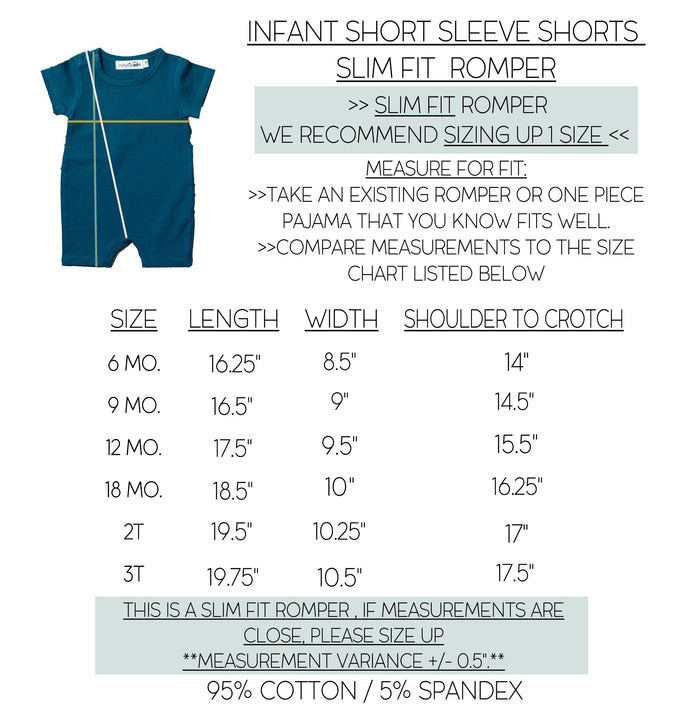 Shorts "One Small Step" Slim Fit 1st Birthday Romper