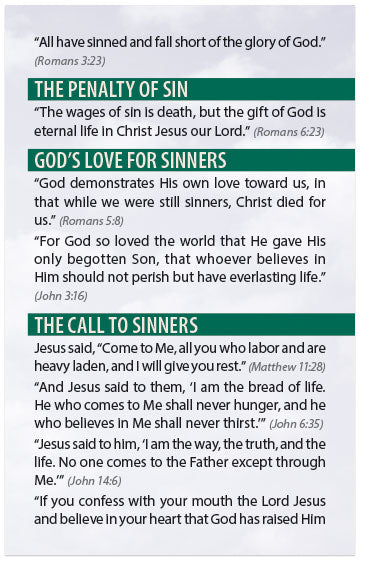 Sin/Salvation (NKJV)