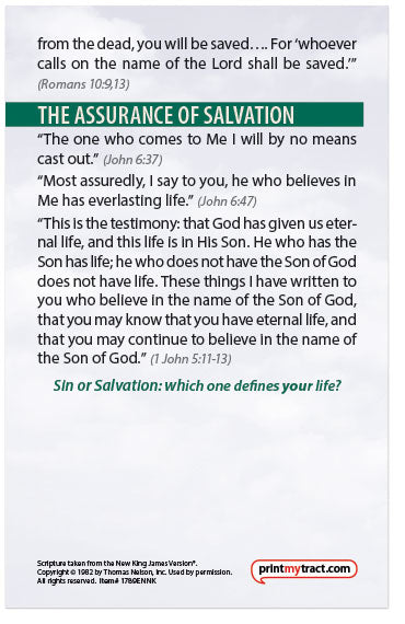 Sin/Salvation (NKJV)