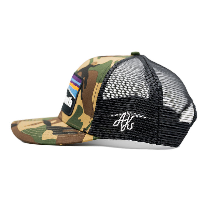 Sleeping Lady Camo Trucker Hat