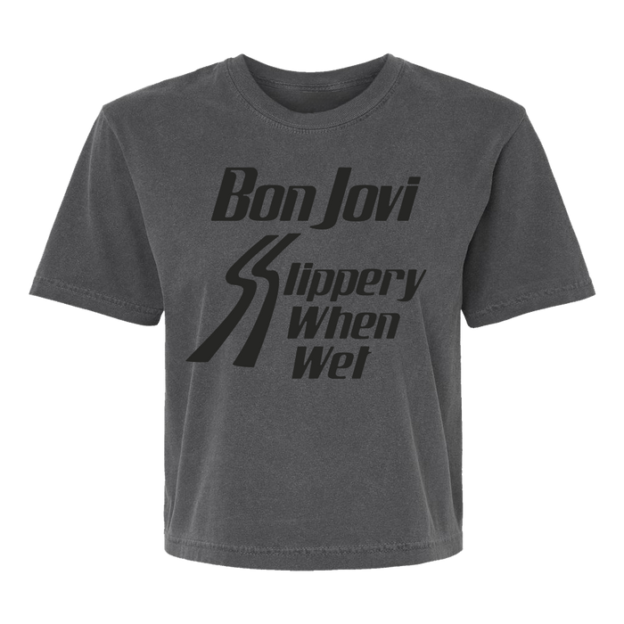 Slippery When Wet Charcoal Women's T-Shirt