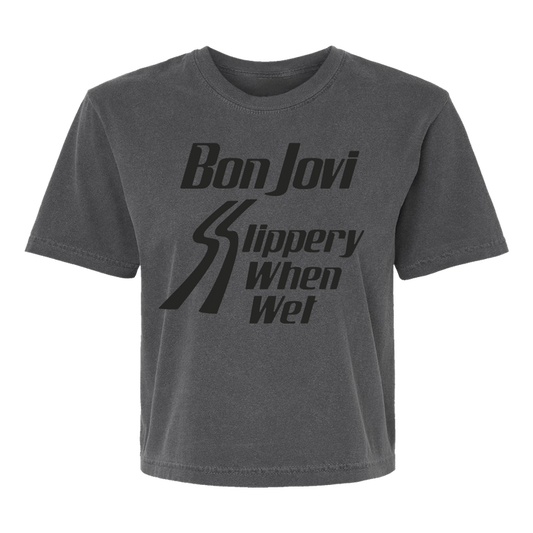 Slippery When Wet Charcoal Women's T-Shirt