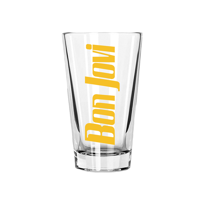 Slippery When Wet Pint Glass B
