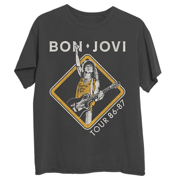 Slippery When Wet Tour ’86-’87 Pepper T-Shirt F