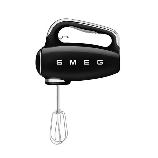 SMEG HMF01BLUK 50s Style Hand Mixer Black Black