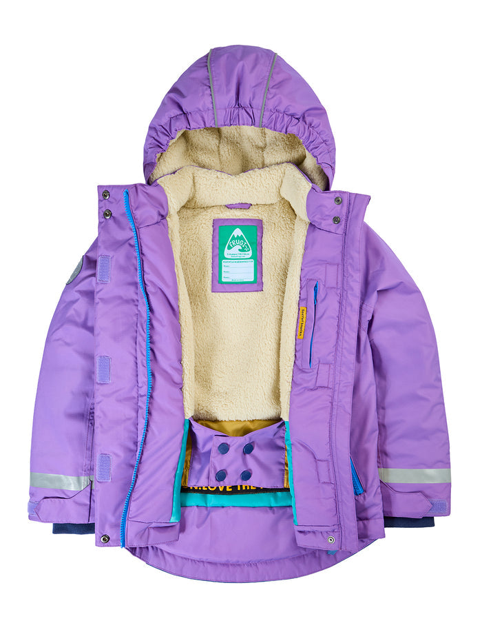 Snow and Ski Scene Coat