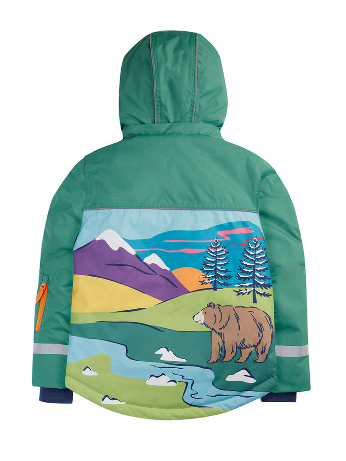 Snow and Ski Scene Coat
