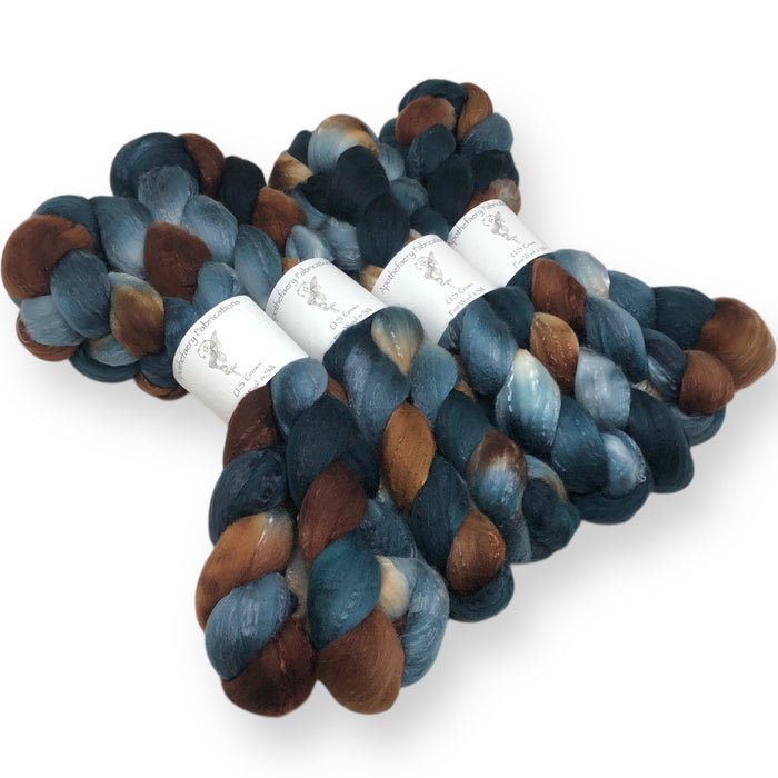 Solace - US grown Fine Wool and Silk Top