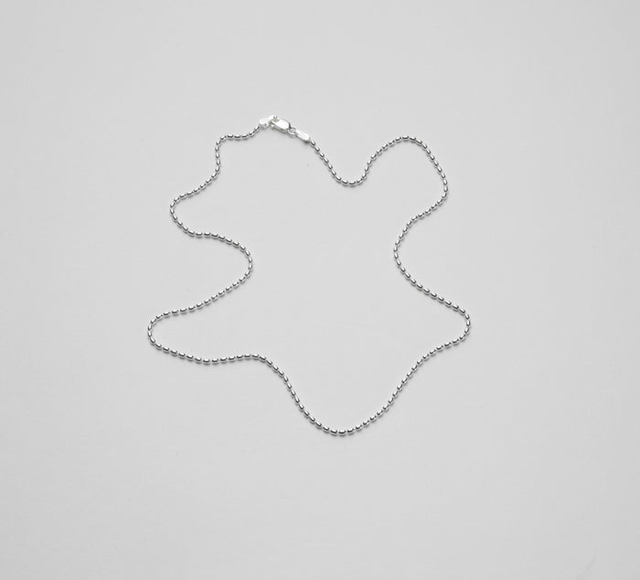 Southern Gates Sterling Silver 1.5mm Rice Bead Chain