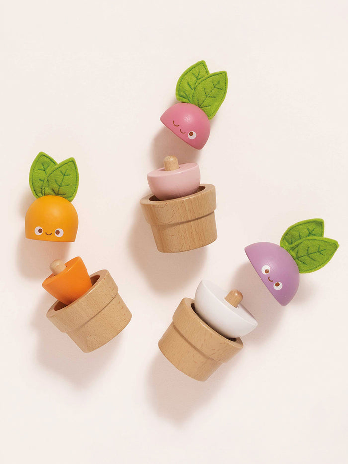 Stacking Wooden Veggies