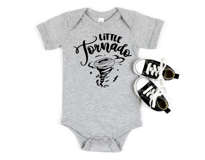 "Storm Chaser & Little Tornado" Mommy & Me Matching Tees